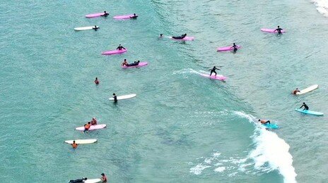 ‘휴가철 핫플’ 양양, 작년 여름 등록인구의 27배 몰렸다