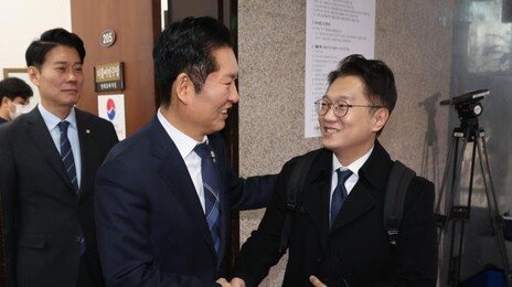 정청래 만난 김남준 “계양을 출마 의지 분명‥당 결정 따를 것”