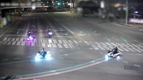 20대 리더가 10대들 이끌고 오토바이 폭주…경찰, 전원 입건