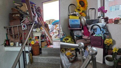 빌라 옥상이 개인 창고?…잡동사니 산더미 “환장할 노릇”