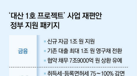 석화 첫 구조개편 ‘대산 1호’ 승인… 정부, 2.1조+α 지원