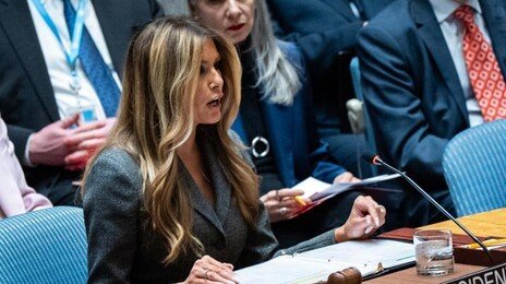 멜라니아, 유엔 안보리서 아동권리 회의 주재…영부인 최초