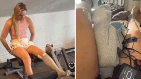 다리 잃을 뻔한 린지 본 “하루하루 버텨”…근황 공개