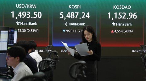 ‘유가 급등’에 원·달러 환율, 야간거래 장중 1500원 재돌파