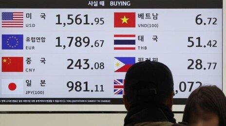 美-이란 전쟁 장기화에… 원-달러 환율, 17년만에 1500원 출발