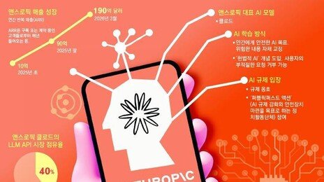 몸값 9000억 달러 노리는 앤스로픽…오픈AI 왕좌 넘본다