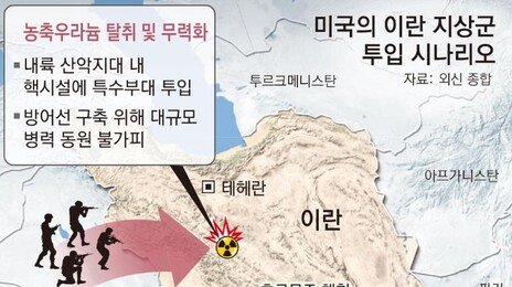 美 해병대 2500명 며칠내 중동에… ‘하르그섬 상륙작전’ 가능성