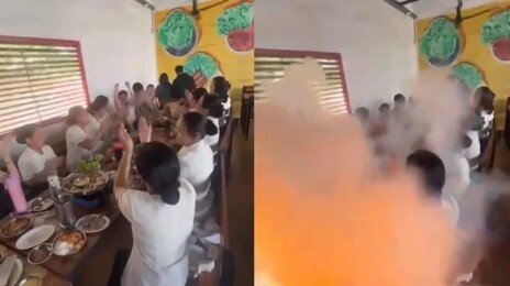 “생일 촛불 끄려는데” 부탄가스 ‘펑!’…학생 11명 부상