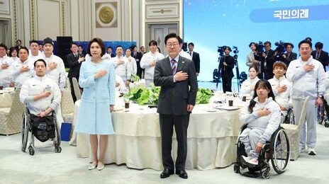 李대통령, 패럴림픽 선수단 격려 오찬…“장애인 스포츠 발전에 최선”