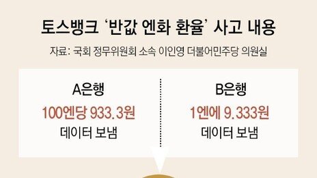 토뱅 ‘환전 사고’ 뒤엔…곱하기 빼먹고, ‘이상’ 알림 시스템도 부재