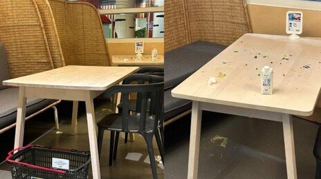 푸드코트인데 “직원이 치울거야”…자녀에 ‘민폐’ 가르친 부모 시끌