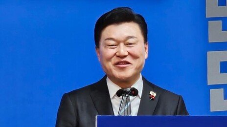 與충북지사 후보에 신용한…“원팀으로 승리”