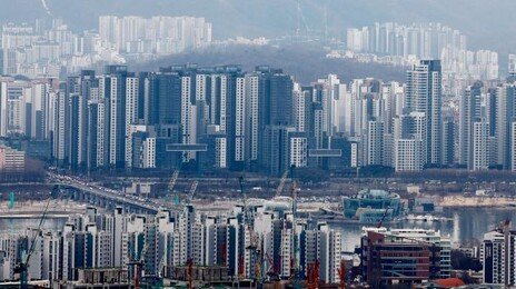 강남3구 아파트 지난달 상승거래 비중 50%로 하락