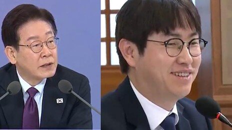 李대통령, ‘출마설’ 하정우에 “작업 들어오던데…넘어가면 안 된다”