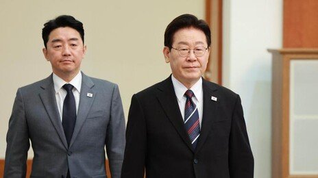 李 “강훈식 확보해온 원유·나프타 큰 도움…국내 신속 도입”