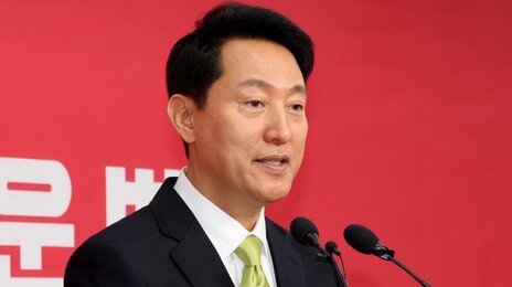 ‘연두색 넥타이’ 맨 오세훈…장동혁 지도부와 의도적 거리두기?