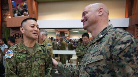 日, 남중국해 연합훈련에 전투병 파견… 中은 서태평양서 ‘맞불’