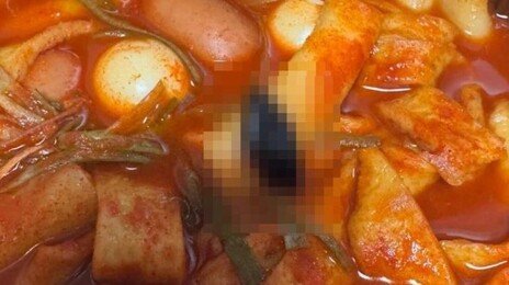배달 떡볶이에 푹 익은 바퀴벌레가…‘부분 환불’ 논란에 본사 사과