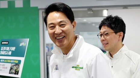 張 지우고 李와 대리전 부각하는 국힘 6·3 지방선거 후보들