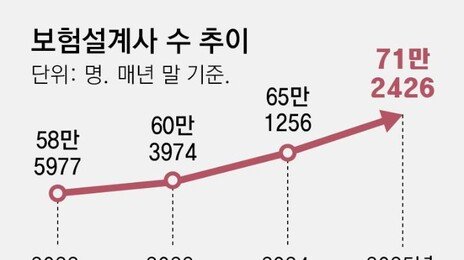 보험설계사 작년 6만명 증가… ‘부업 N잡러’도 1만명 늘었다