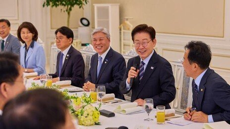 李 “외교안보 자해 행위 안돼”… 비교섭4당-무소속과 靑 오찬