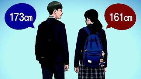 [횡설수설/우경임]고1 男 173cm, 女 161cm… 미국만큼 큰 키