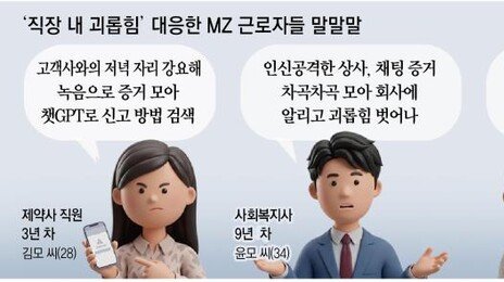 “상사 폭언, 챗GPT 조언대로 녹음해 신고” 달라진 ‘직내괴’ 대응