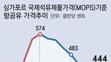 유류할증료 최고 단계로… 뉴욕 왕복 52만원 올라