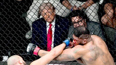 트럼프 팔순 맞아 백악관서 UFC 격투 경기… “강한 이미지 활용”
