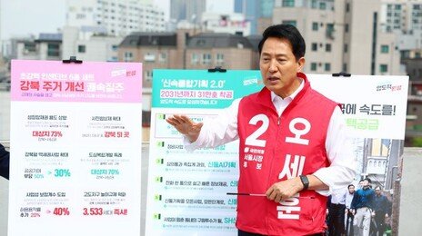 오세훈 “5년내 31만호 착공…재건축 인허가 절차 줄여 속도전”