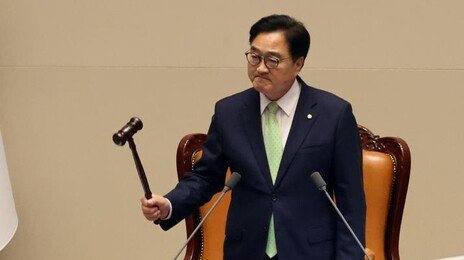국회, 개헌안 ‘투표 불성립’…국힘 불참에 정족수 미달