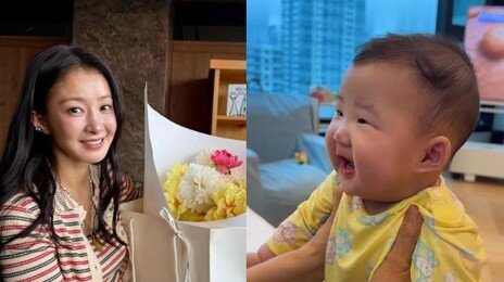 “둘이라 감동 두배” 이시영, 이혼후 배아 이식해 얻은 둘째 공개