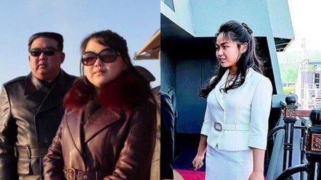 가죽 점퍼에 ‘수탉머리’…김주애 패션에 담긴 ‘후계자 신호’