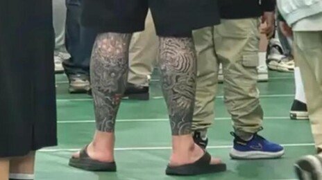 어린이날 행사에 ‘온몸 문신’ 반바지 아빠…“애들 보기에 민망” 장탄식