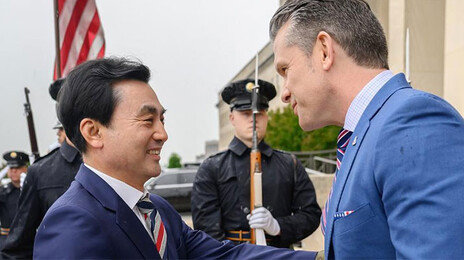 韓美 국방장관 “전작권 전환·동맹 현대화 논의…향후 협력 강화”