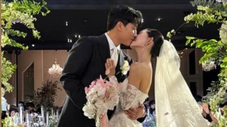 故최진실 딸 최준희가 공개한 결혼식…오빠 손 잡고 입장