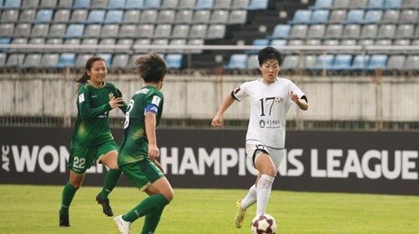 北내고향, 인천공항 통해 입국…북한 여자클럽팀 ‘최초 방한’