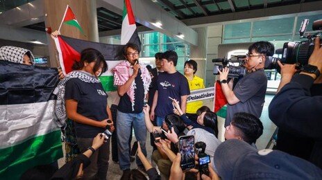 가자행 선박 탔던 한국인 활동가 귀국…“이스라엘군에 폭행당했다”