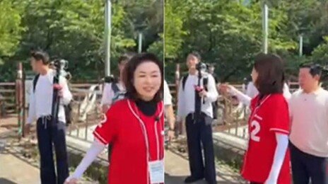북갑서 또 ‘오빠’ 논란…김민전 “여기 잘생긴 오빠들 많아요”