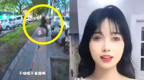 1억 뷰 ‘뺑소니 당한 시각장애 여성’ 가짜였다