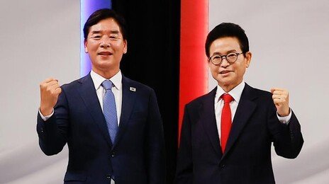 [출구조사]이철우 69.7 오중기 30.3…경북지사 국힘 우세