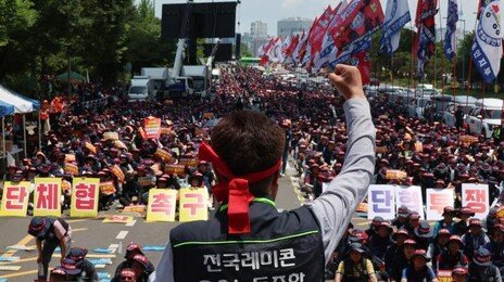 레미콘 파업에, 삼성 평택-SK 용인공장 타설 중단