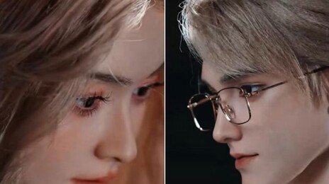 금테 안경 남친, 볼터치 여친…‘로봇 애인’ 中서 불티