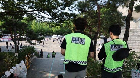 올림픽공원 시위에 없는 세 가지… 음악·협상대표·인쇄물 [청계천 옆 사진관]