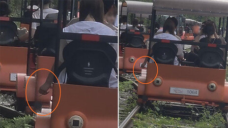 레일바이크 ‘민폐 흡연’ 中추정 관광객… 운영사 “안전 교육 보완”