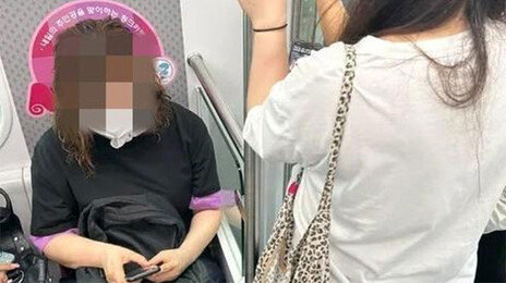“임산부석 앉은 중년 여성, 자기도 임신했다며 양보 거부”