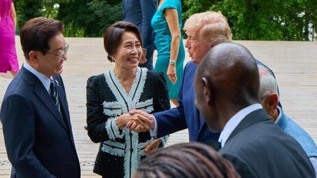李, G7서 “중동처럼 北문제 해결 주도를”… 트럼프 “노력하겠다”