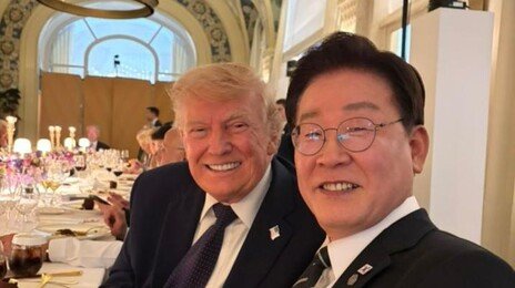 李 “G7 만찬서 트럼프와 깊은 얘기, 부부 골프 약속도”