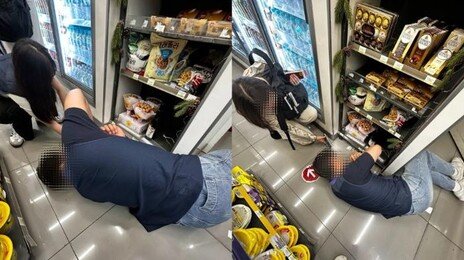 인천공항 편의점 바닥에 엎드린 직원… 日 여행객 “가슴 뜨거운 친절”