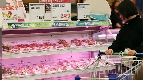고물가에 ‘금겹살’…수입산 삼겹살로 ‘짠물 지출’